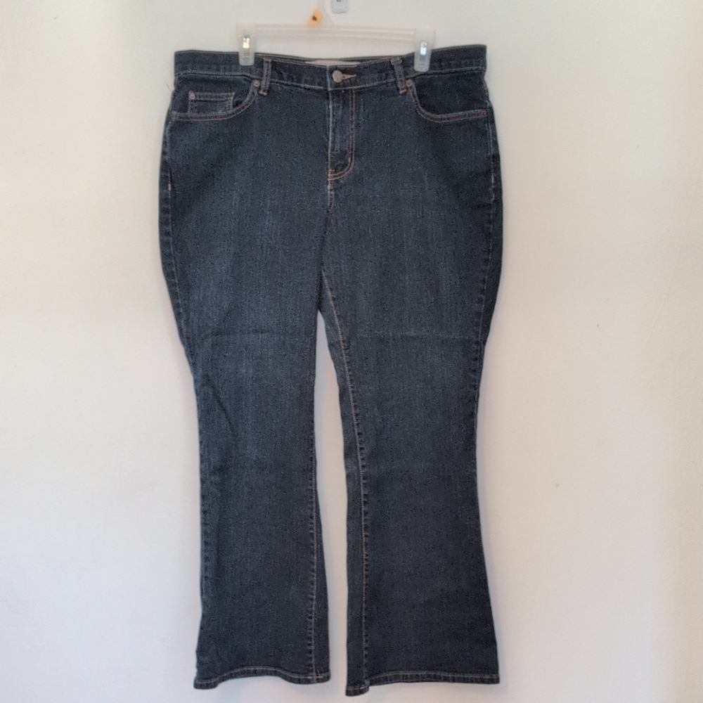 Venezia Blue Boot Cut Jeans with Classic Flare